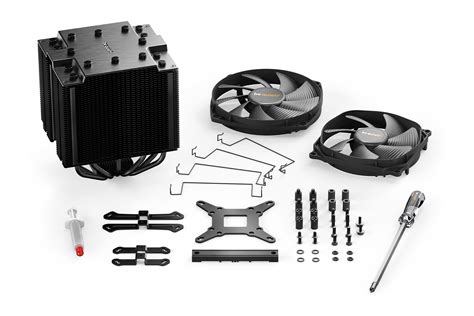 DARK ROCK PRO 4 silent high-end Air coolers from be quiet!