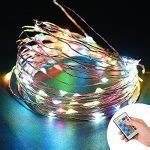 Loende LED String Lights, Indoor Outdoor Waterproof Starry String Lights, Insulation Copper Wire ...