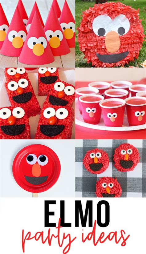 DIY Elmo Birthday Party Ideas by Lindi Haws of Love The Day