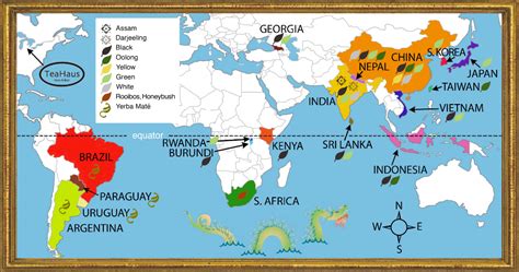 TEA-GROWING REGIONS | TeaHaus | Region, African nations, Tea