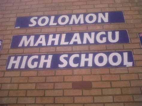 Solomon Mahlangu HIGH School - Home