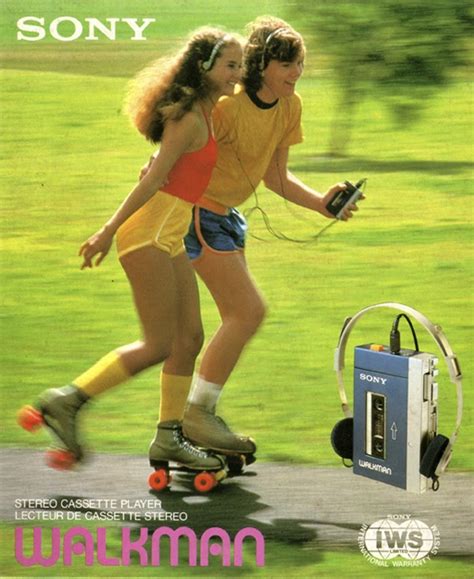 Sony Walkman 1980 : r/vintageads