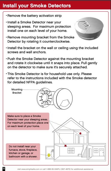 ‎Original SimpliSafe Smoke Detector Installation Guide | SimpliSafe ...