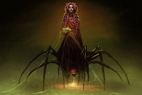 Ungoliant by Vlad MineeV | Fantasy art landscapes, Fantasy character design, Shadow creatures