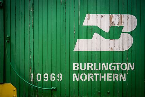 Burlington Northern Logo Photograph by Paul Freidlund