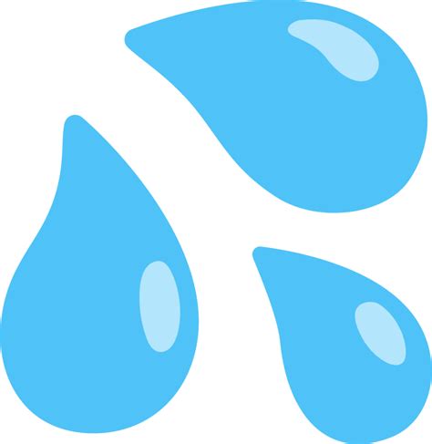 "sweat droplets" Emoji - Download for free – Iconduck