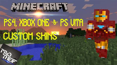 Minecraft- PS4, Xbox One & PS vita - Custom Skins - YouTube