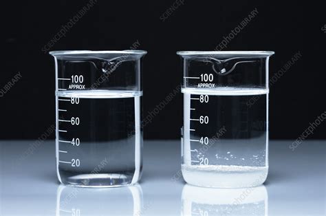 Concentrated and saturated solutions - Stock Image - C044/8787 ...