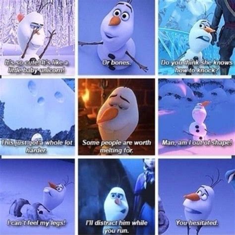 11 Best Olaf Quotes & Sayings