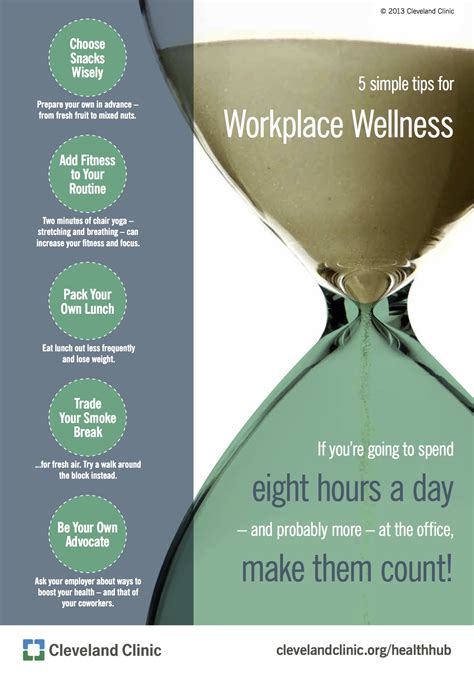 5 Simple Tips for Workplace Wellness from the Cleveland Clinic ...