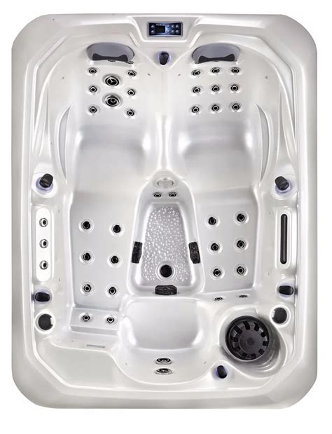 Joyee 2 Person Outdoor Hydro Spa Hot Tub 2 Lounge Mini Hot Tub Japan Home Sex Massage Lazy Hot ...