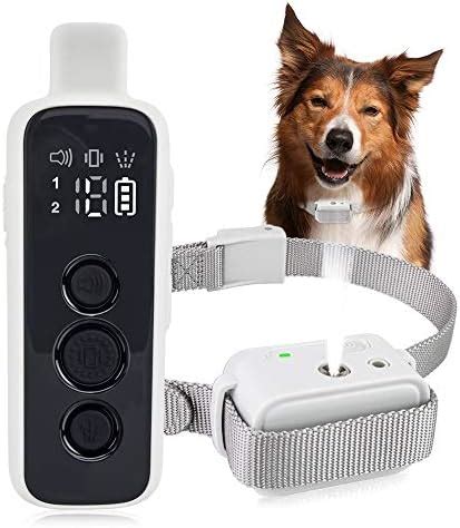 Citronella Bark Collar, Newest 2020 Dog Bark Spray Collar, Rechargeable, Waterproof, Adjustable ...