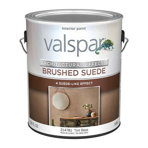 Valspar Flat Brushed Suede Tintable Brushed Suede Latex Paint (Actual Net Contents: 124-fl oz ...