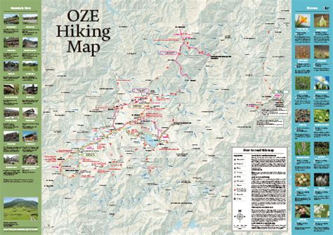 Oze National Park Map