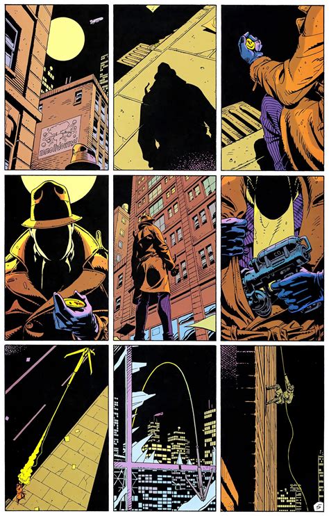 Does anybody know what's the siz of the panels in the watchmen comics ...