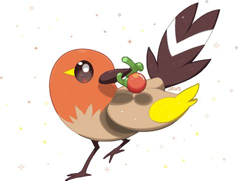 Shiny Fletchling by Willow-Pendragon on DeviantArt