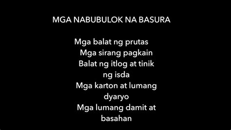 Example Ng Mga Bagay Na Di Nabubulok - bagay tulala