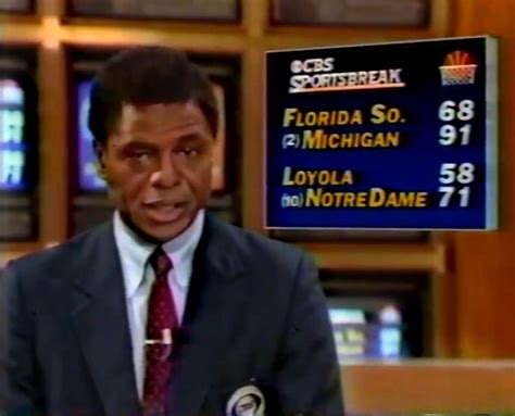 CBS Sports Break with Irv Cross | Cbs sports, Sports images, Cbs