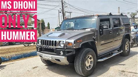 WE SPOTTED MAHENDRA SINGH DHONI HUMMER H2 CAR ONLY ONE IN JHARKHAND AT KATHAL MORE ROAD TO ...