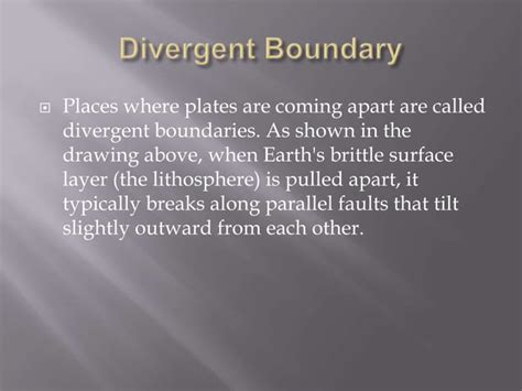 Divergent boundary | PPT