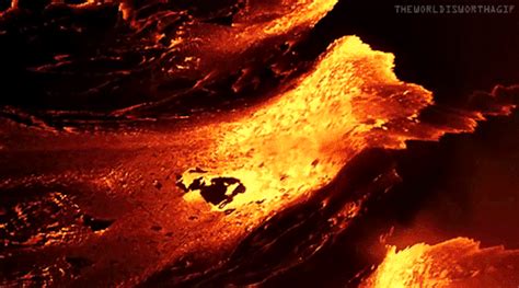 Volcano Gif - Gif Abyss