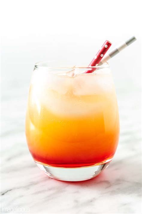 Festive and refreshing Sparkling Campari Orange cocktail - Imagelicious.com