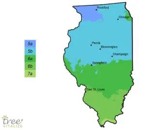 Planting Zones Illinois - Hardiness, Gardening & Climate Zone