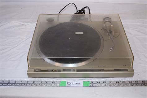 Pioneer PL-200 Turntable-needs Cartridge - Bodnarus Auctioneering