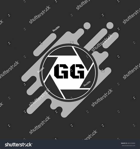 Gg Logo Stock Vector (Royalty Free) 682234060 | Shutterstock