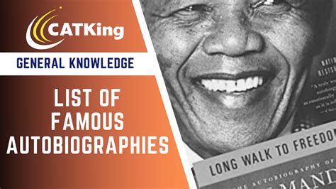 List of famous autobiographies - GK MBA - CATKing Educare