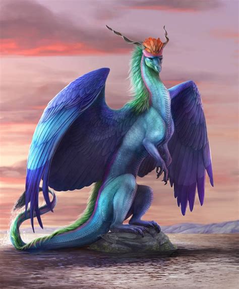 Simurgh by FellFallow | Fantasy images, Fantasy creatures, Devian art