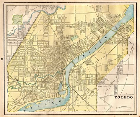 Old Map Of Toledo Spain 1904 Vintage Map Vintage Maps - vrogue.co