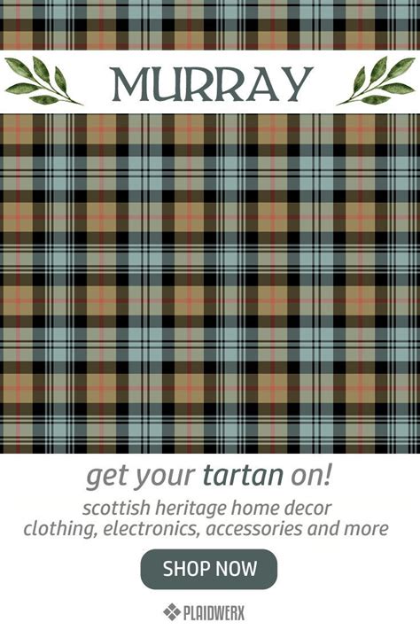 Pin on Murray Clan Tartan