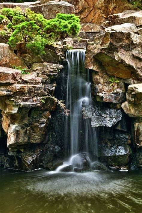 3D Waterfall Stone Forest View 905Staircase Stairway Stairs | Waterfall landscaping, Waterfalls ...