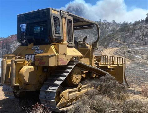CAL FIRE dozer 1743 Stagecoach Fire CAL FIRE photo - Wildfire Today