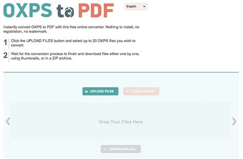 Convert OXPS to PDF