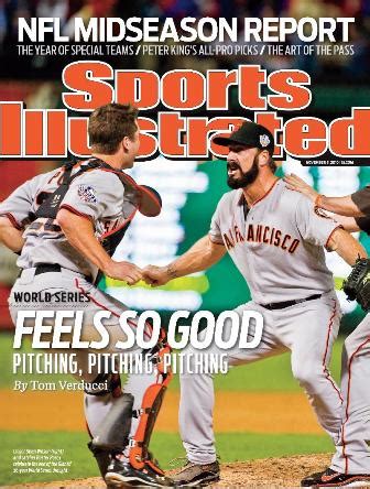 2010 World Series: Sports Illustrated Celebrates San Francisco Giants ...