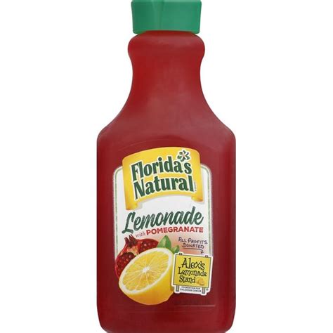 Florida's Natural Lemonade, with Pomegranate (69 oz) - Instacart