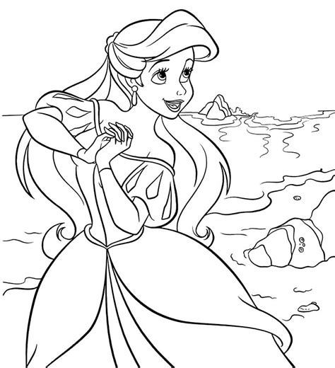 Desenho Colorir Sereia~desenho Colorir Sereia Ariel ~ Imagens Para ...