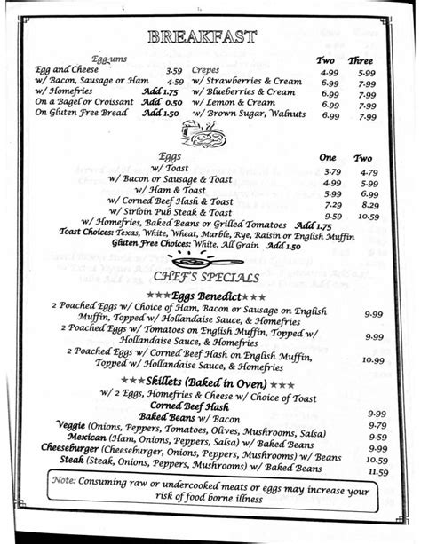 dubois cafe lewiston maine breakfast menu pg1 - Lewiston & Auburn Maine Restaurants - Lewiston ...