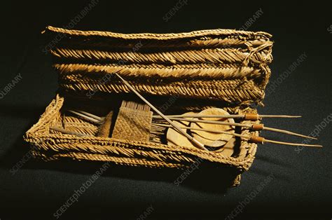 Inca mummy grave goods, Peru - Stock Image - E900/0179 - Science Photo ...