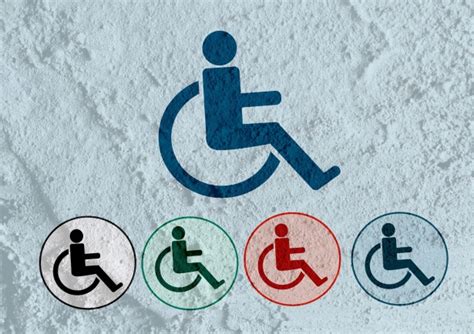 Restrooms For Wheelchair Handicap Icon Free Stock Photo - Public Domain Pictures