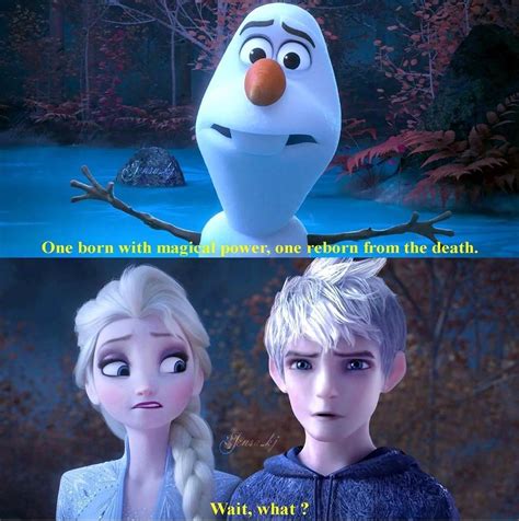 Jelsa - Elsa and Jack Frost Fan Art - Frozen 2/Rotg by jensa_kj ...