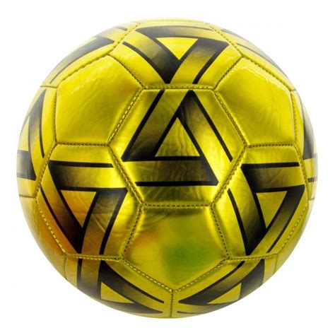 Size 5 Metallic Gold & Black Soccer Ball | Metallic gold and black, Soccer ball, Soccer