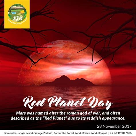 Red Planet Day is celebrated on November 28th of each year to commemorate the first launch of # ...