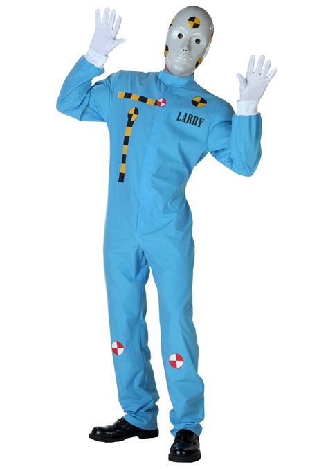 Plus Size Adult Crash Test Dummy Costume