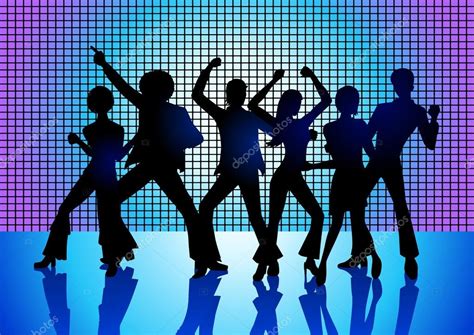 People Disco Dancing — Stock Vector © rudall30 #92962806