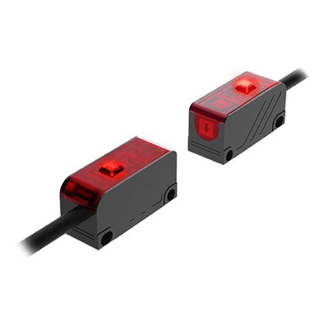 Through-beam photoelectric sensor - BY series - Autonics - rectangular / infrared / LED