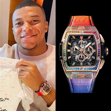 Kylian Mbappe Hublot collection