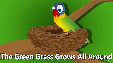 The Green Grass Grows All Around Song | Vintage Nursery Rhyme | Vintage ...